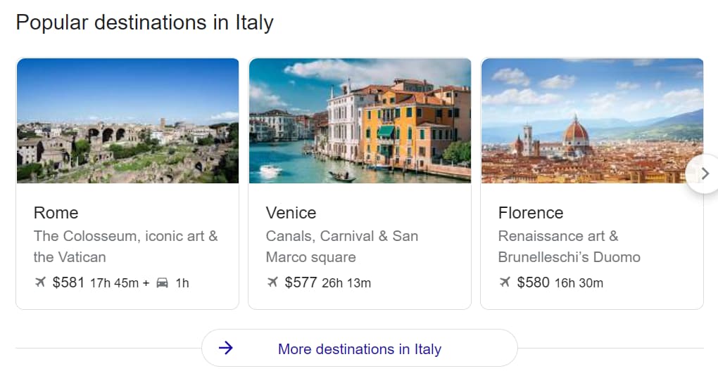 Results for: Italy